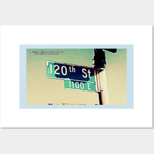 120th Street, Los Angeles, California by Mistah Wilson Posters and Art